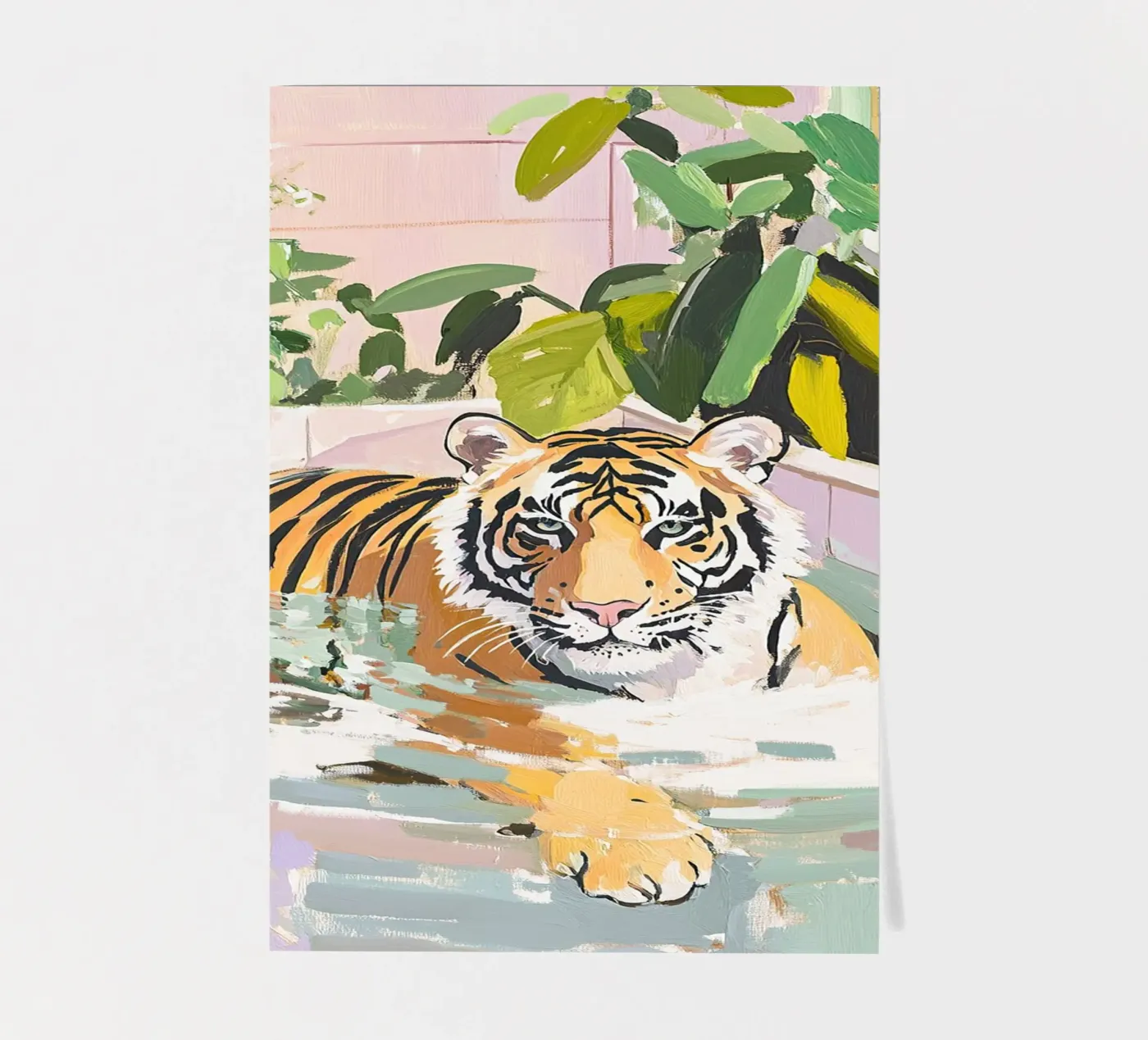 Tiger sticker sheet by ArtByNiki