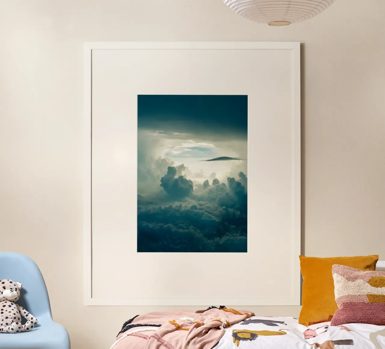Strada nascosta poster con telaio in plastica da Aara