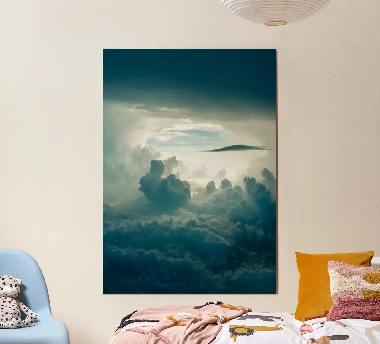 Strada nascosta poster con telaio in plastica da Aara