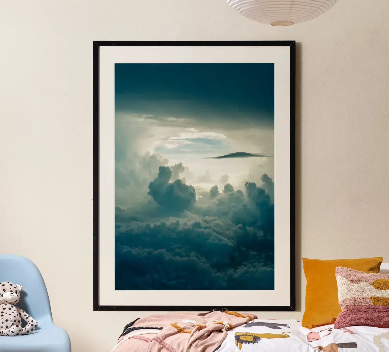 Strada nascosta poster con telaio in plastica da Aara