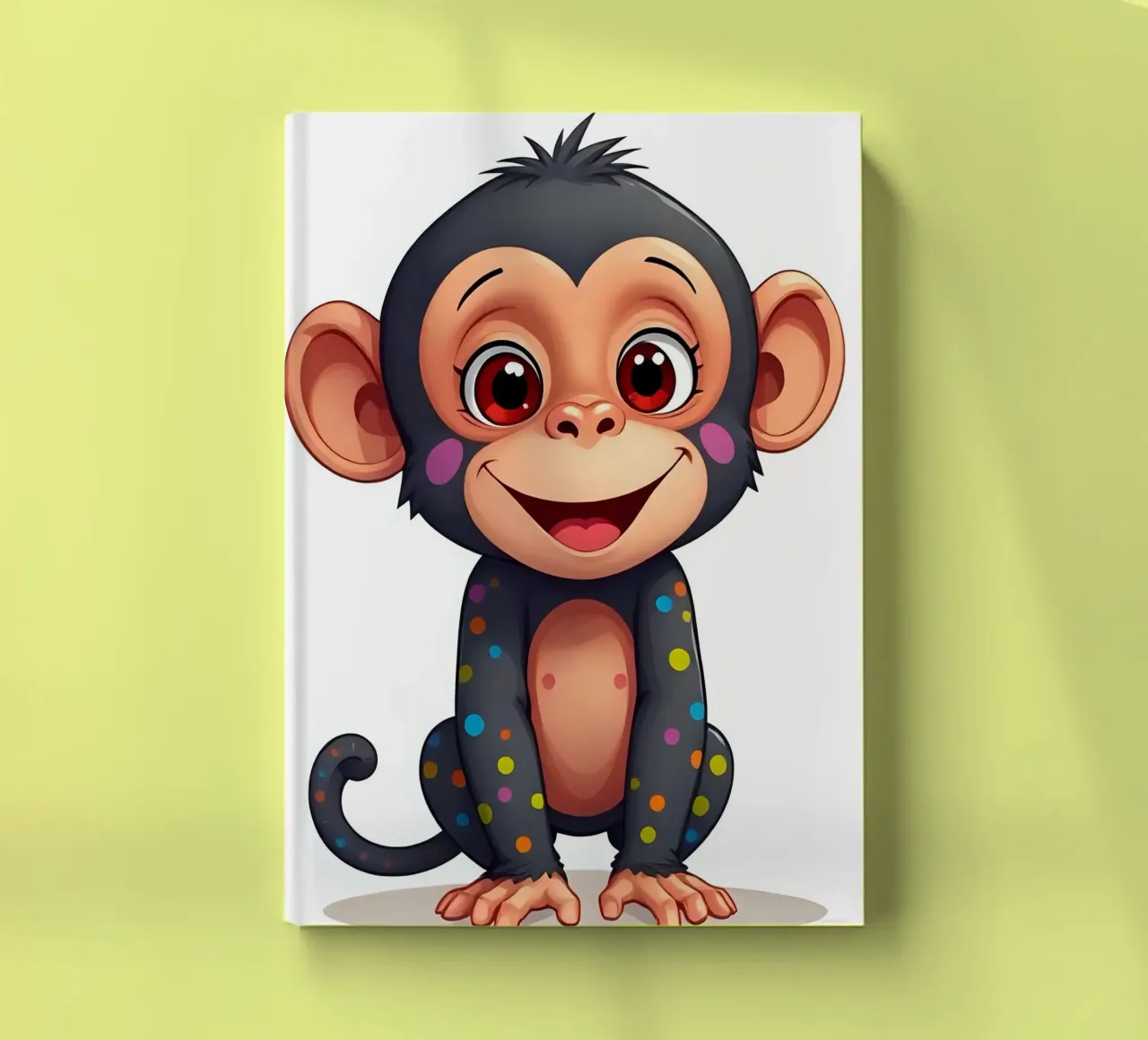 Affe_5 notebook by Tierisch bunt by LK
