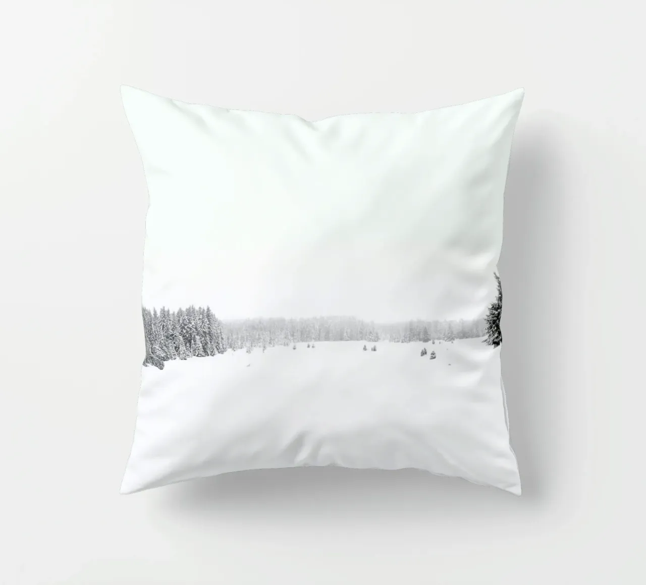 White White Winter decorative cushion by Studio Nahili