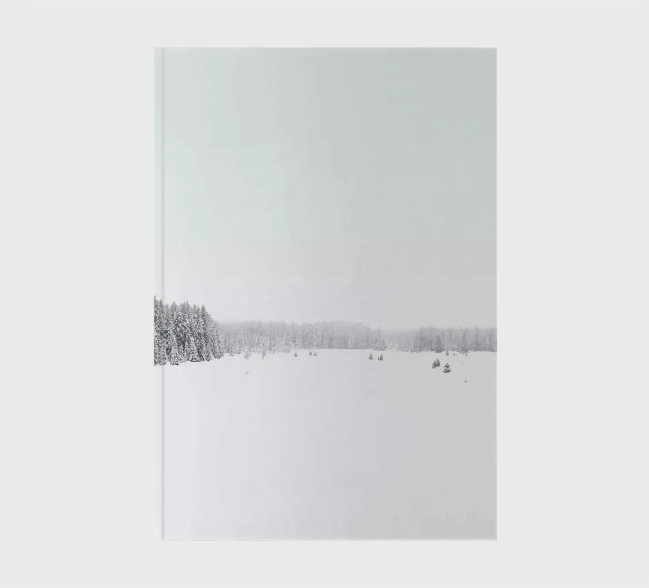 White White Winter carnet de notes de Studio Nahili