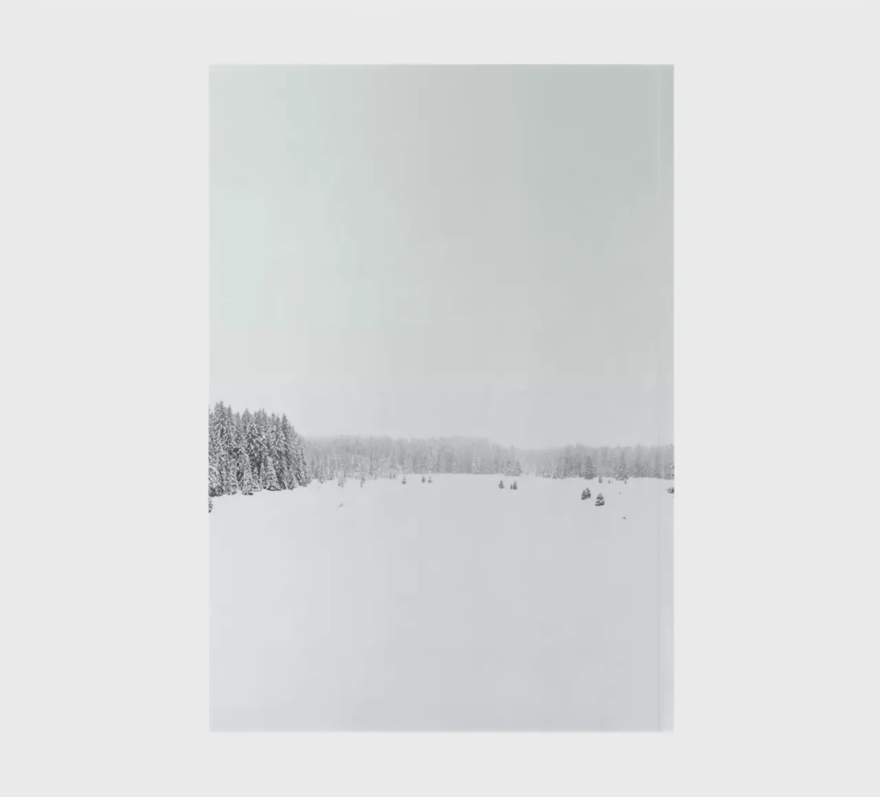 White White Winter carnet de notes de Studio Nahili