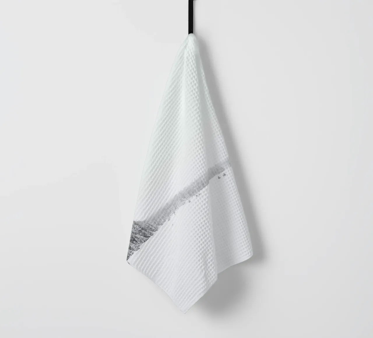 White White Winter tea towel by Studio Nahili