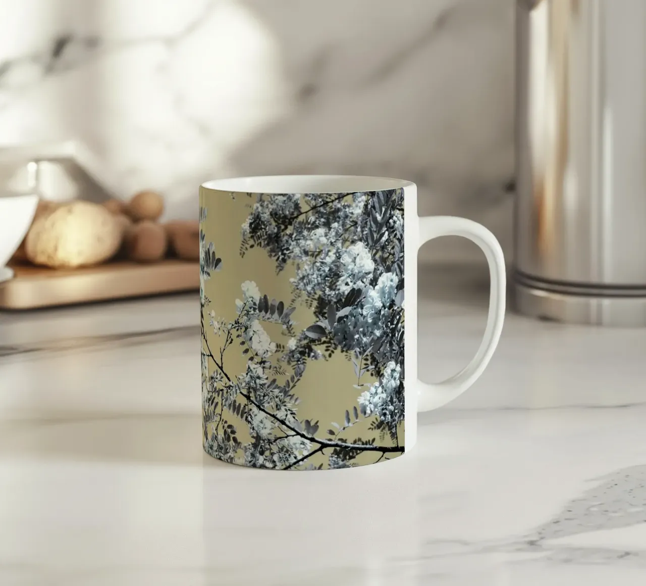 Blossoming (1) tazza in ceramica da Angelo Cerantola