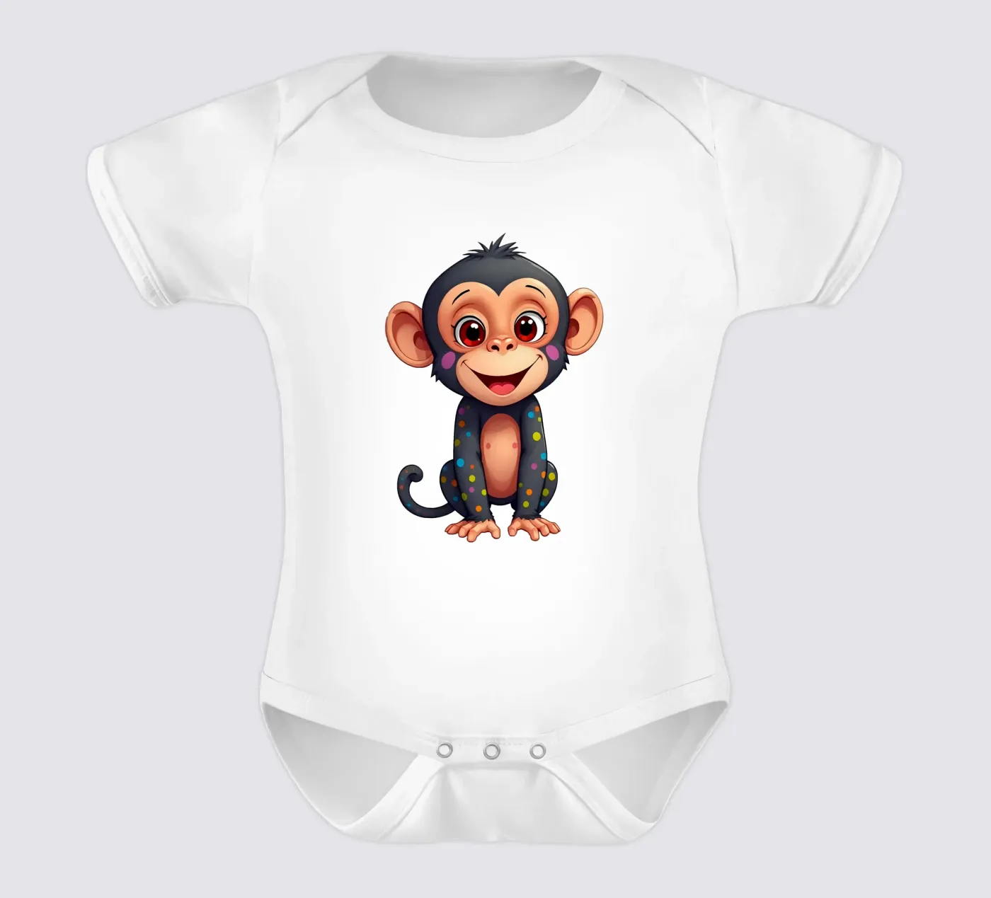 Affe_5a body bébé de Tierisch bunt by LK