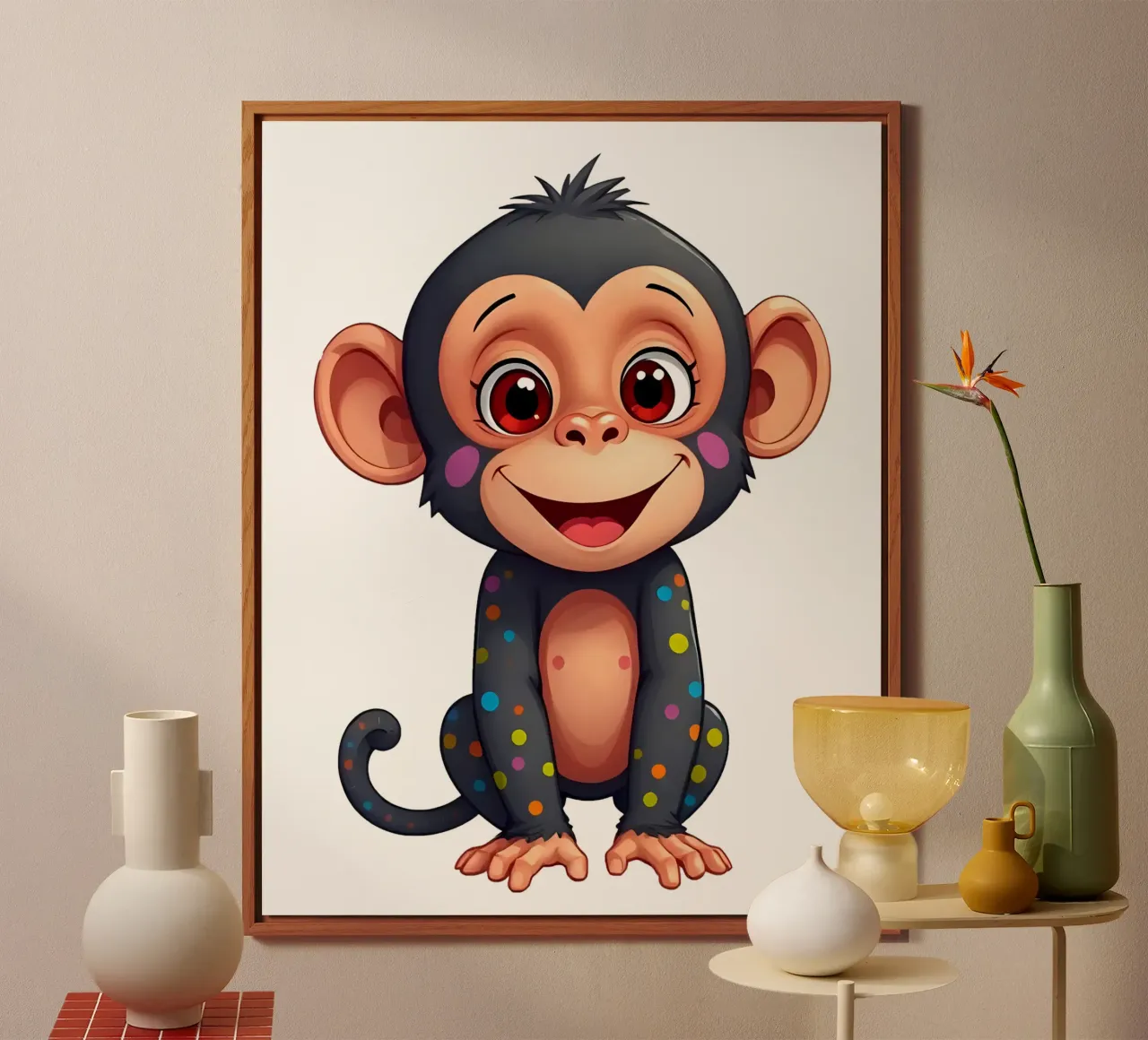 Affe_5a forex plate by Tierisch bunt by LK