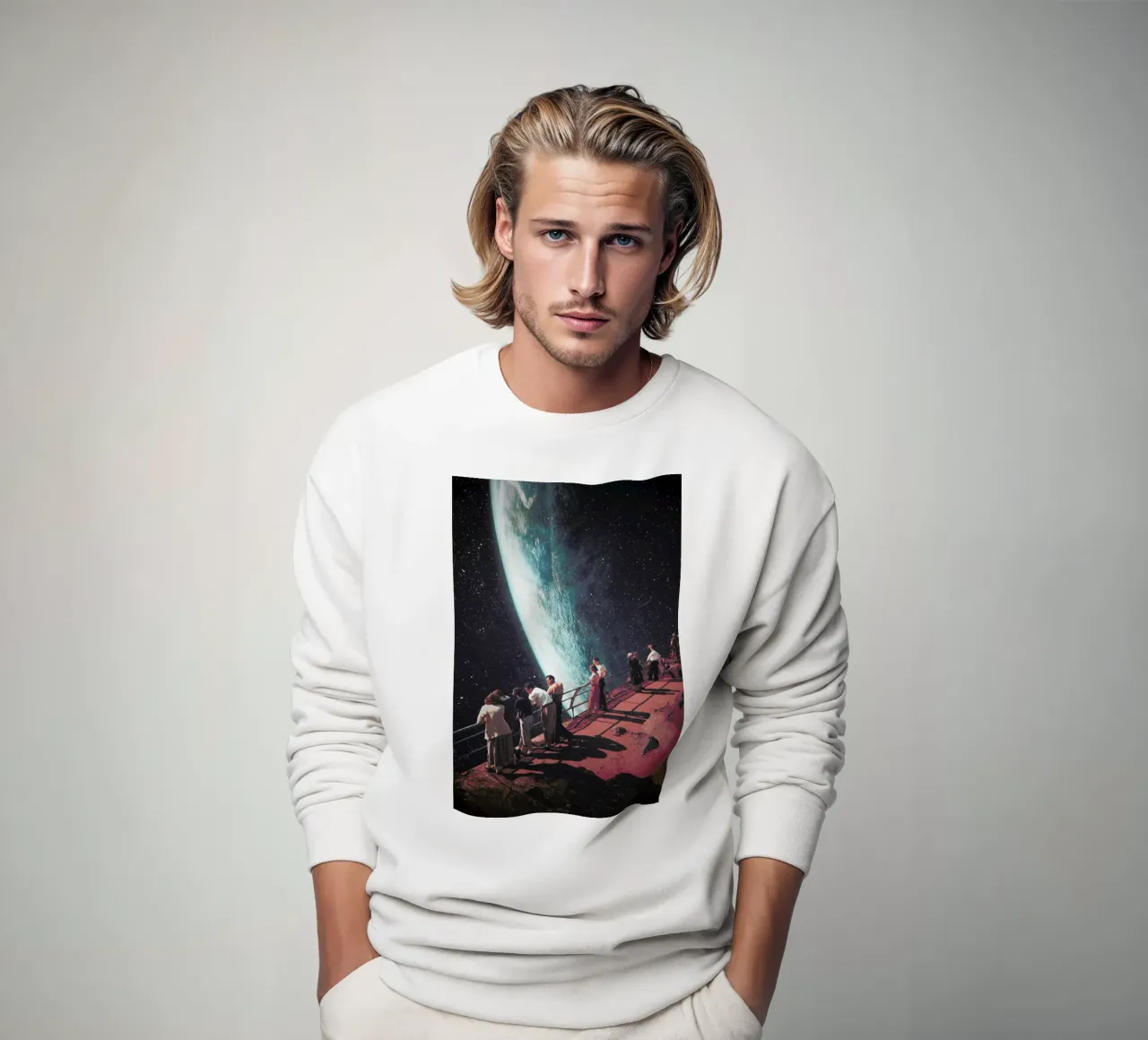 Missing the Ones We Left Behind Sweatshirt von Frank Moth