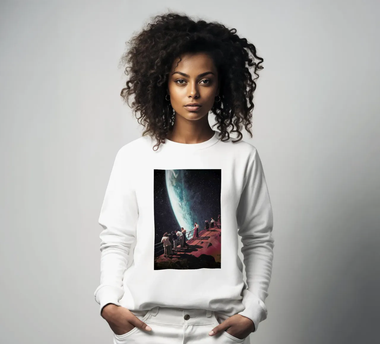 Missing the Ones We Left Behind Sweatshirt von Frank Moth