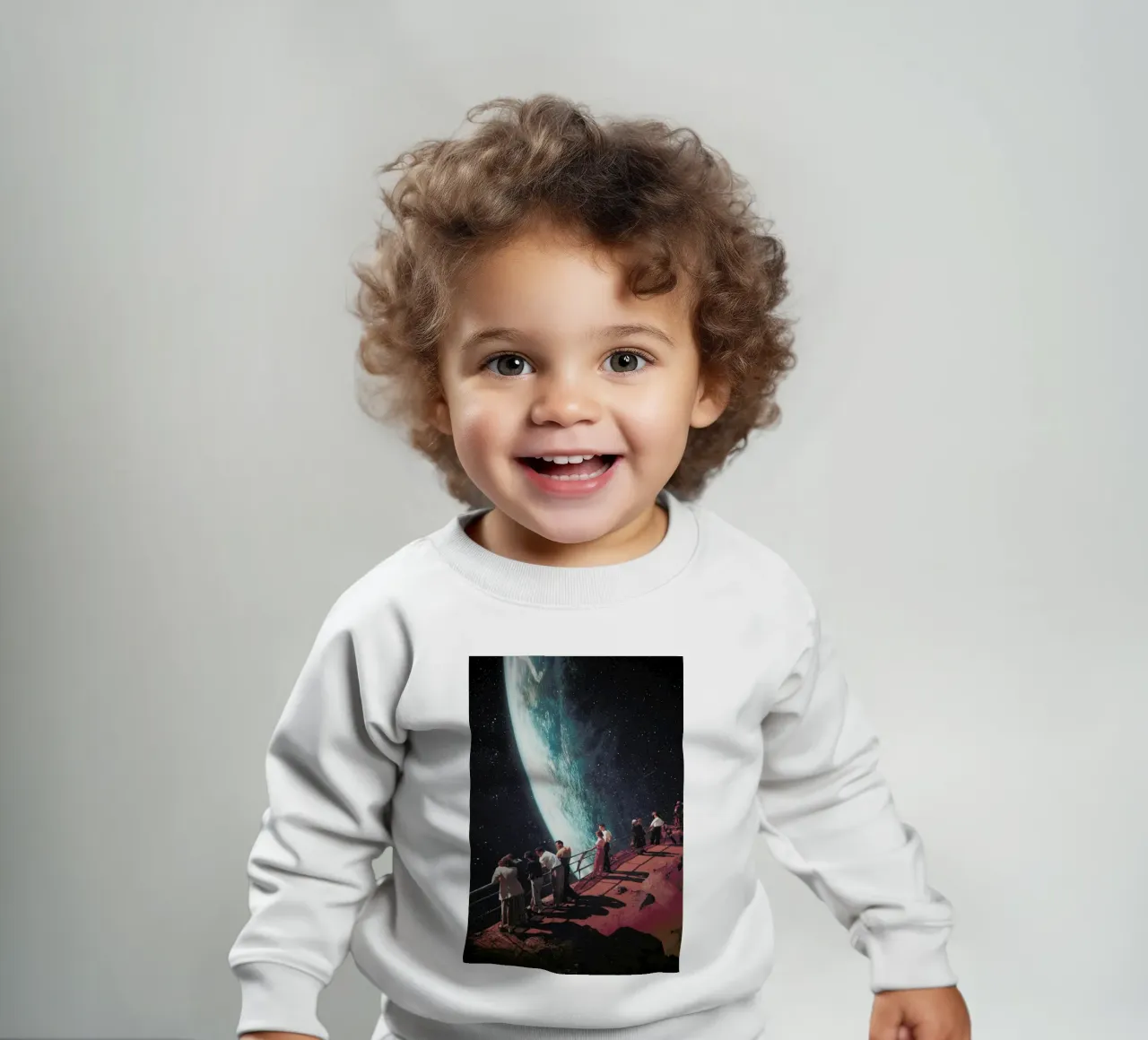 Missing the Ones We Left Behind Baby Sweatshirt von Frank Moth