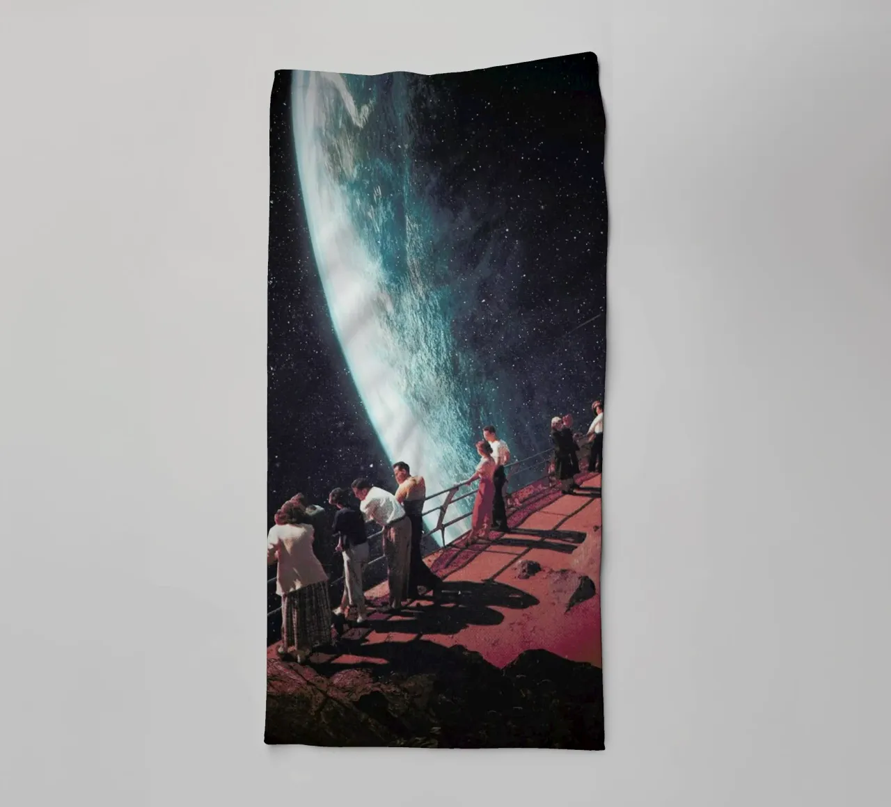 Missing the Ones We Left Behind asciugamano da bagno da Frank Moth