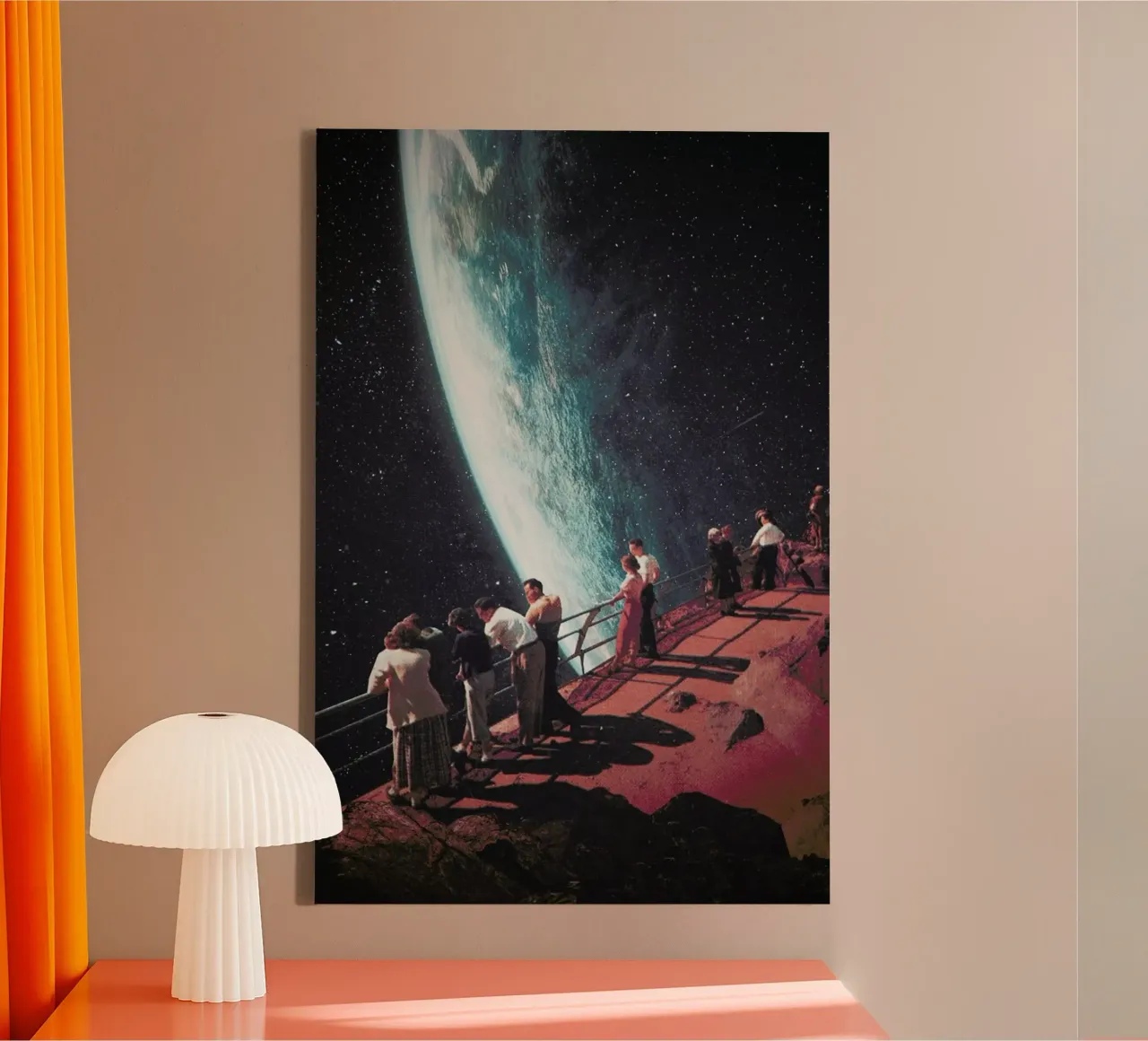 Missing the Ones We Left Behind tela con Cornice a cassetta da Frank Moth