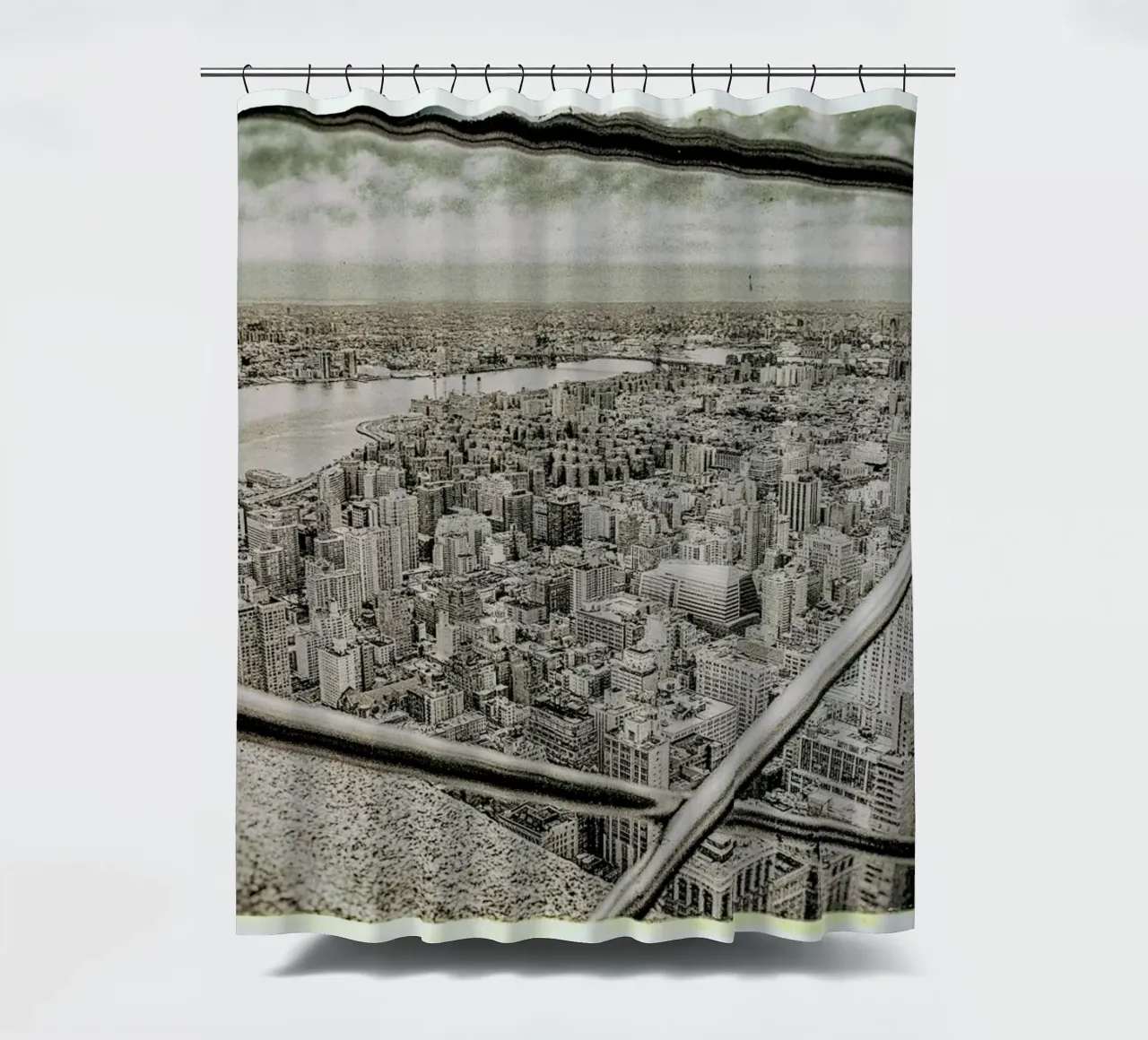 New York From the Empire State building tenda da doccia da JaySan Studio