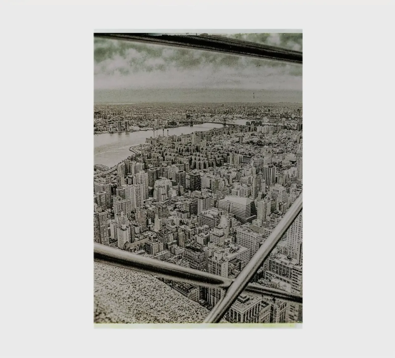 New York From the Empire State building carnet de notes de JaySan Studio