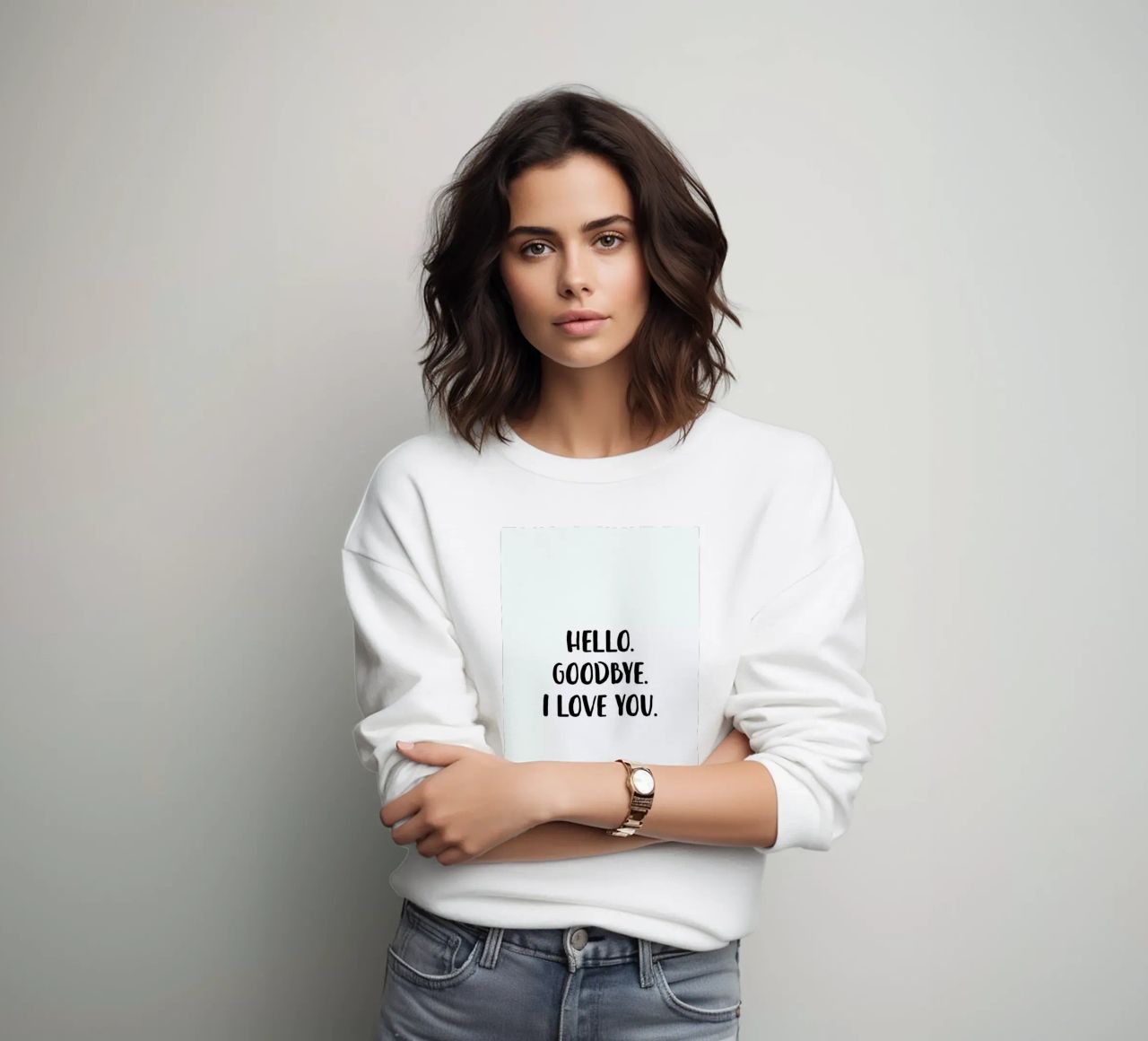 Hello Goodbye sudadera de daylight design studio