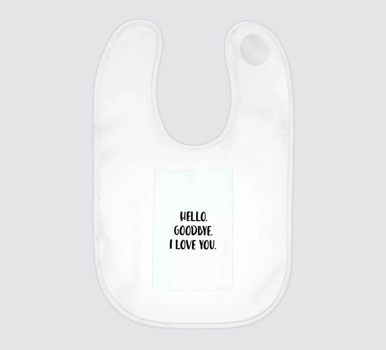 Hello Goodbye bavaglino da daylight design studio