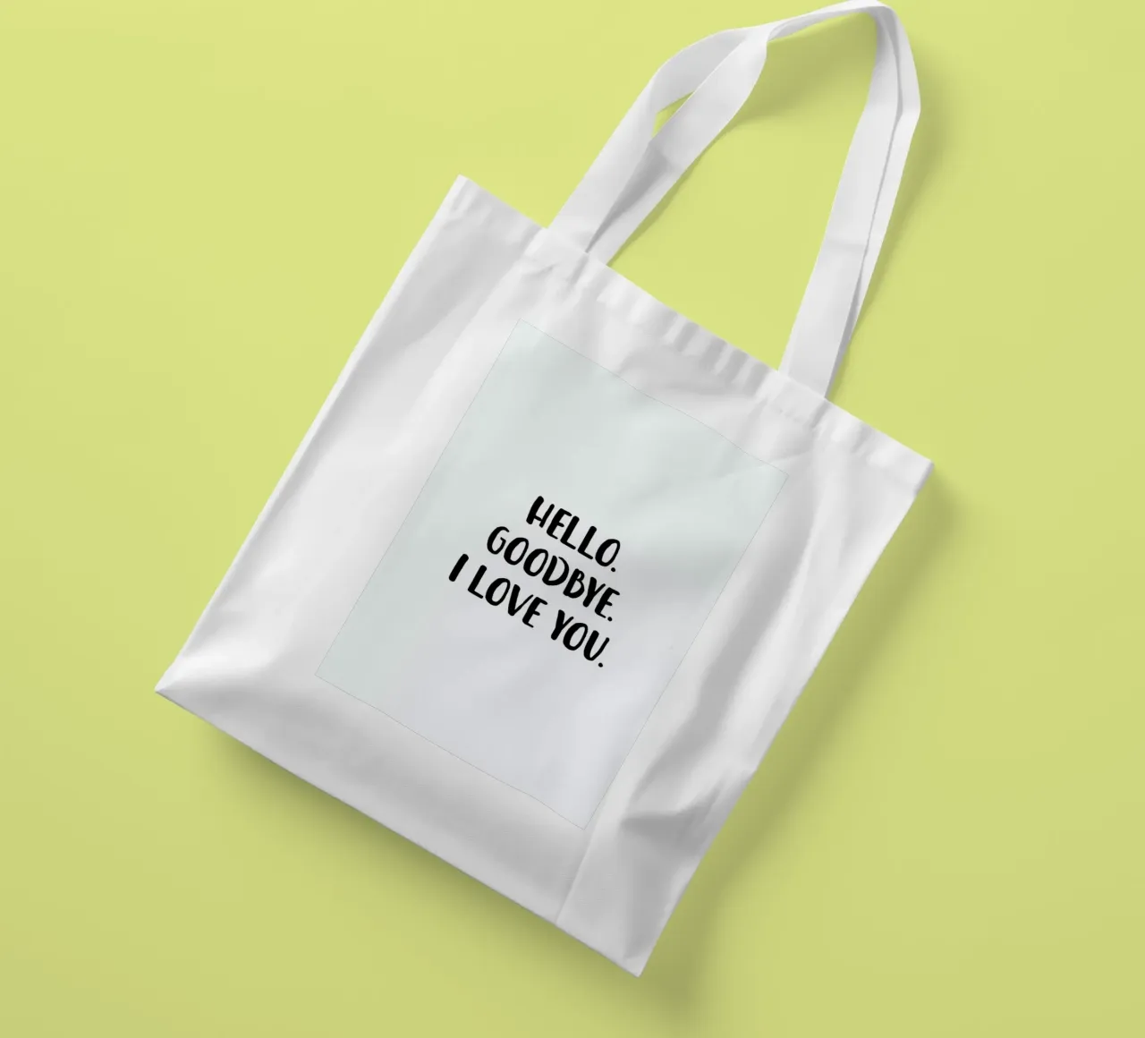 Hello Goodbye borsa in juta da daylight design studio