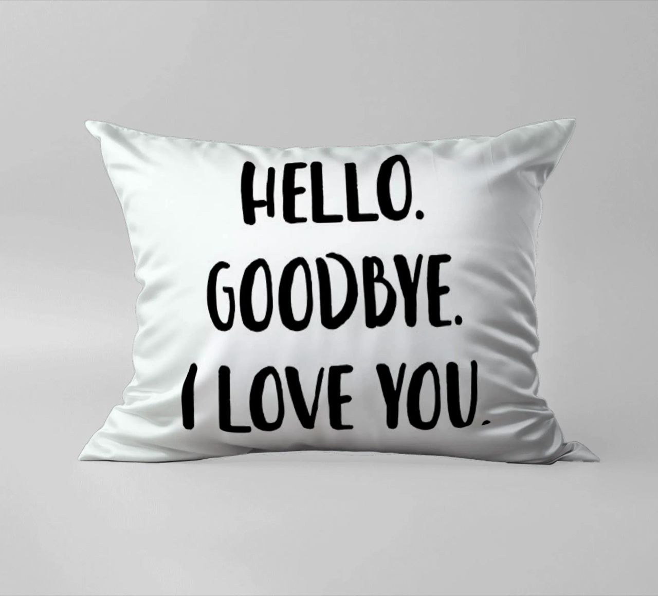Hello Goodbye cuscino da daylight design studio