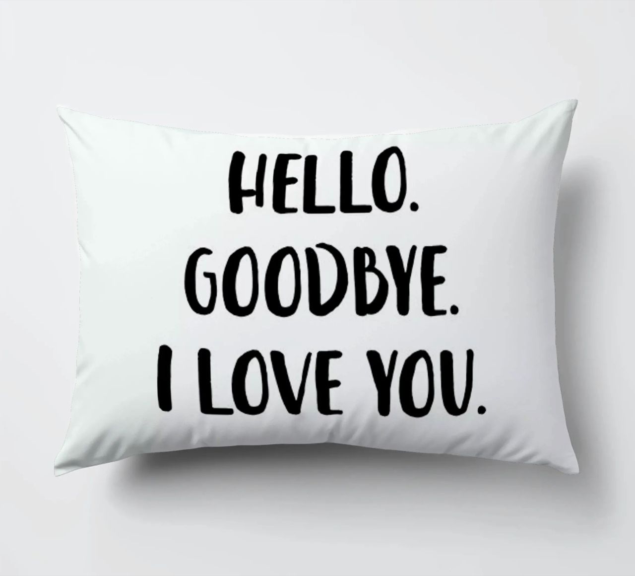Hello Goodbye cuscino da daylight design studio