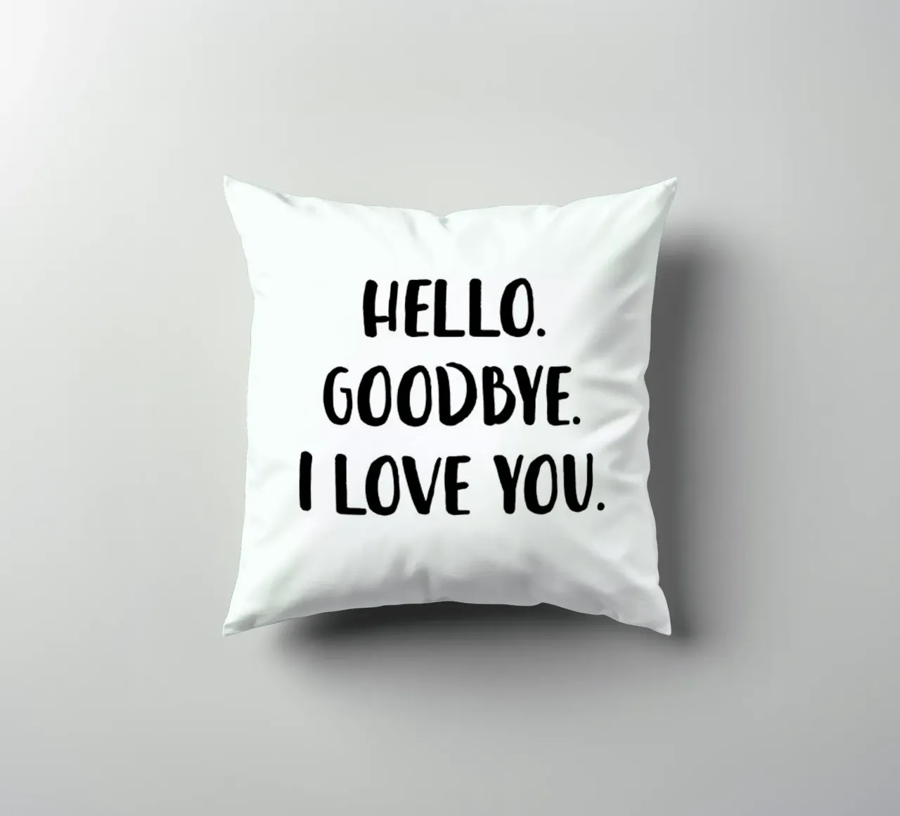 Hello Goodbye cojín de daylight design studio