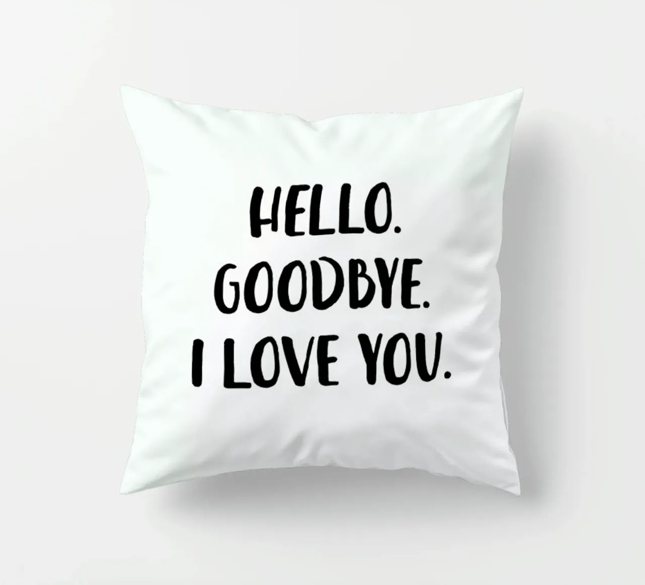 Hello Goodbye cojín de daylight design studio