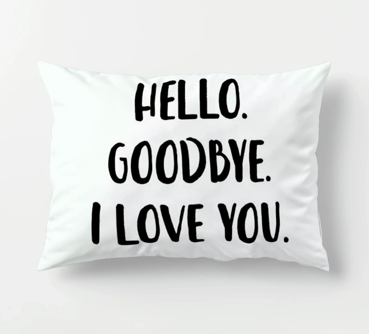 Hello Goodbye cuscino da daylight design studio