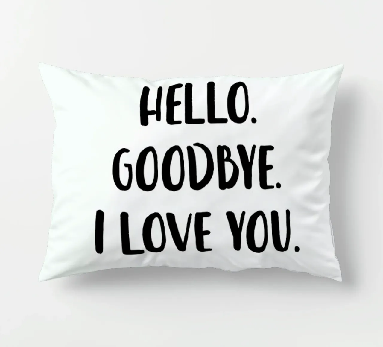 Hello Goodbye cuscino da daylight design studio
