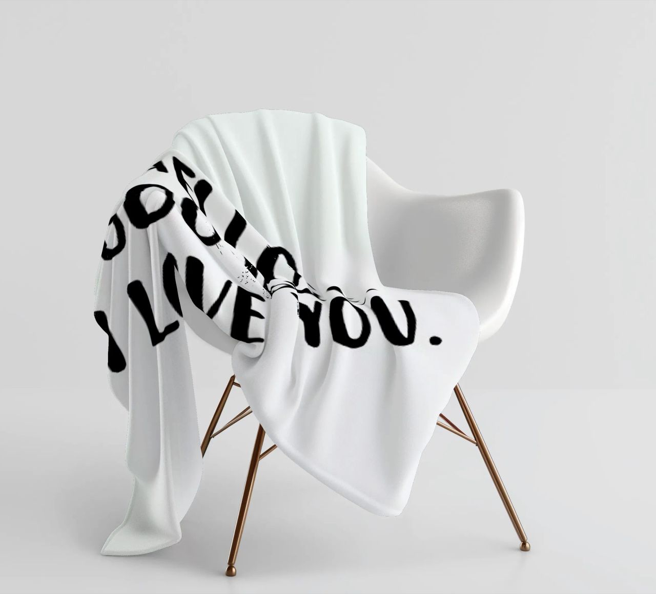 Hello Goodbye coperta in pile da daylight design studio