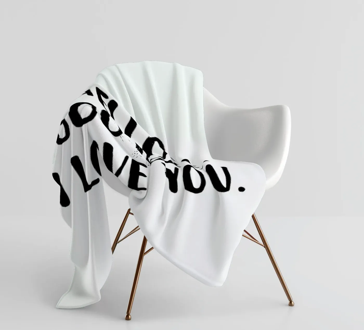 Hello Goodbye Fleecedecke von daylight design studio