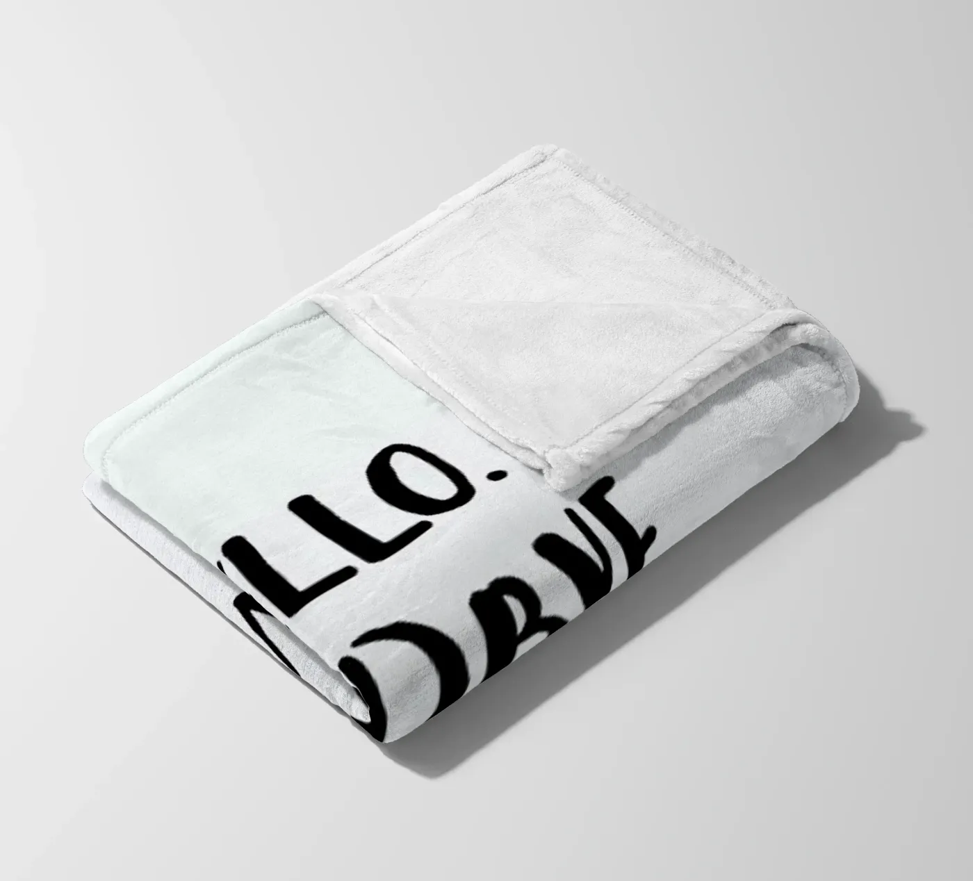 Hello Goodbye Fleecedecke von daylight design studio