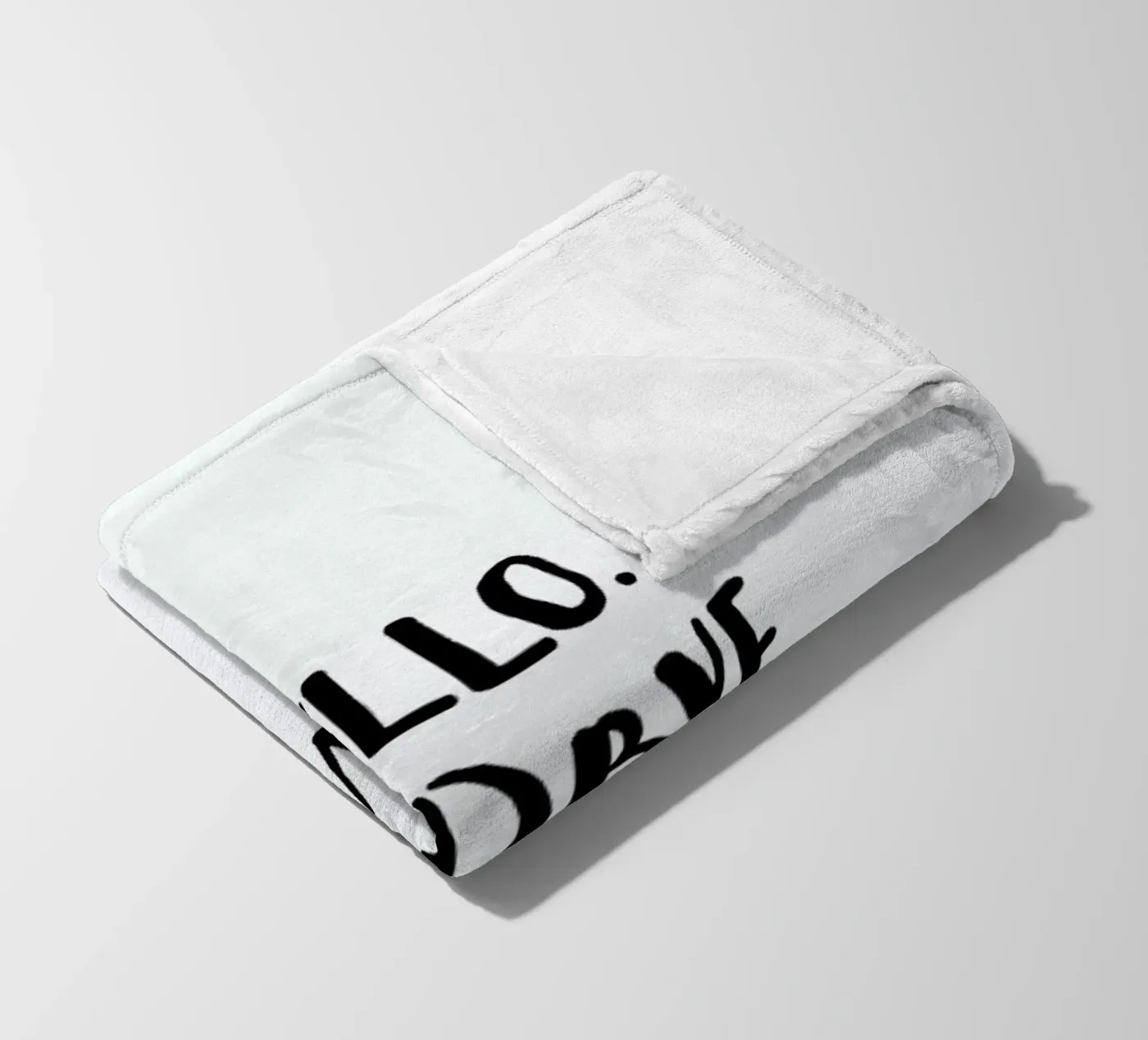 Hello Goodbye Fleecedecke von daylight design studio