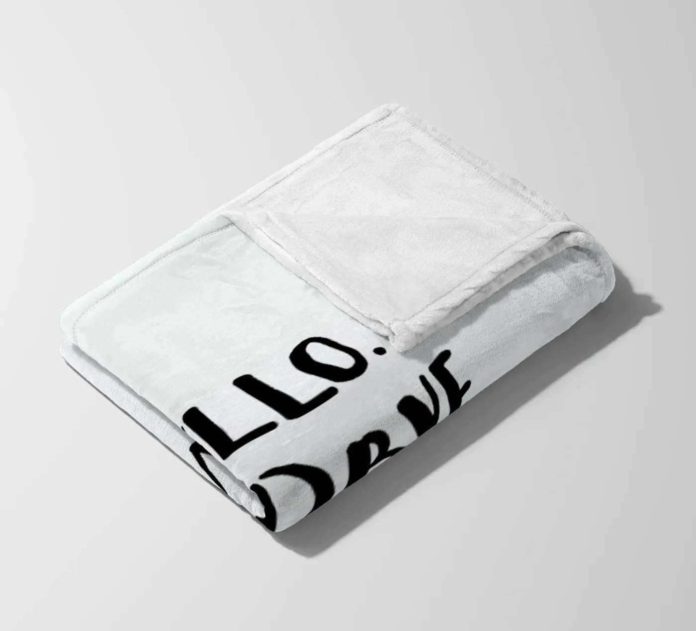 Hello Goodbye fleecedeken van daylight design studio