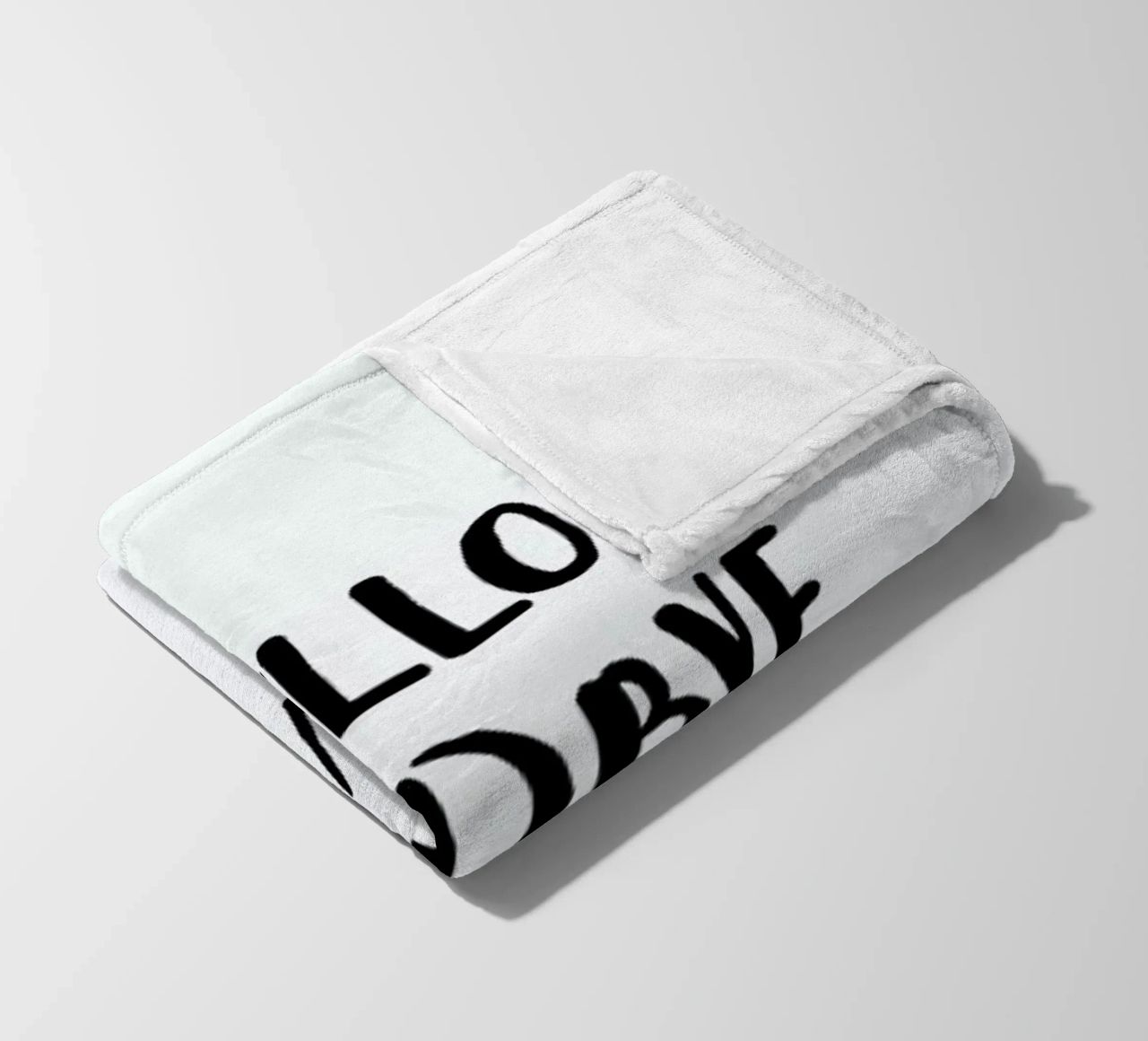 Hello Goodbye coperta in pile da daylight design studio