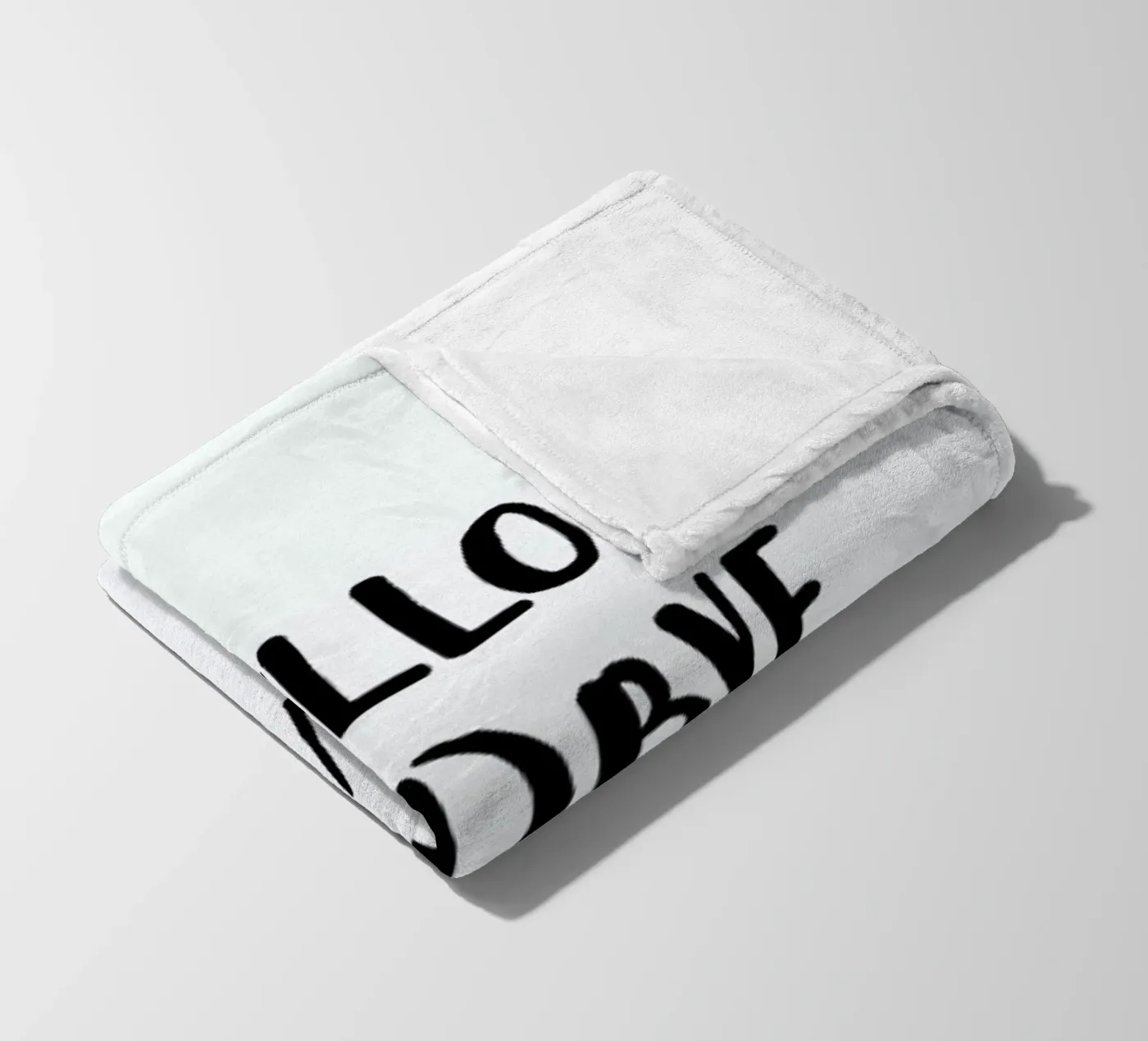 Hello Goodbye fleecedeken van daylight design studio