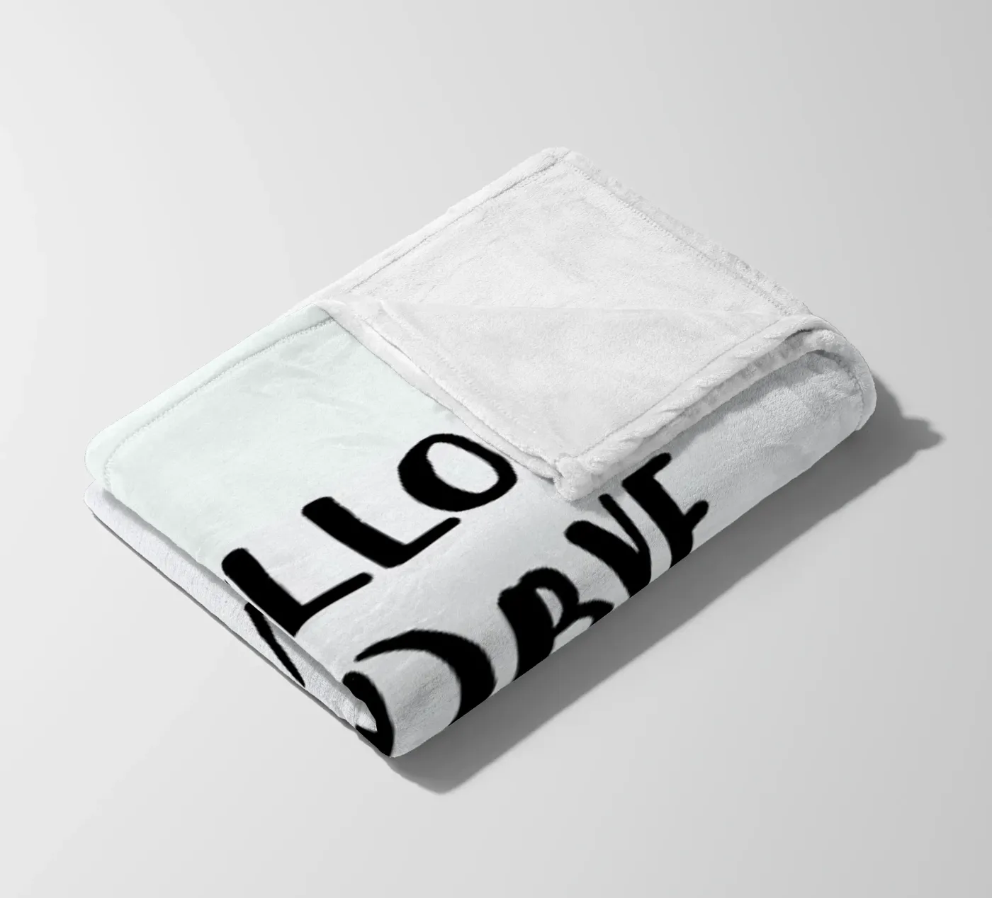 Hello Goodbye Fleecedecke von daylight design studio