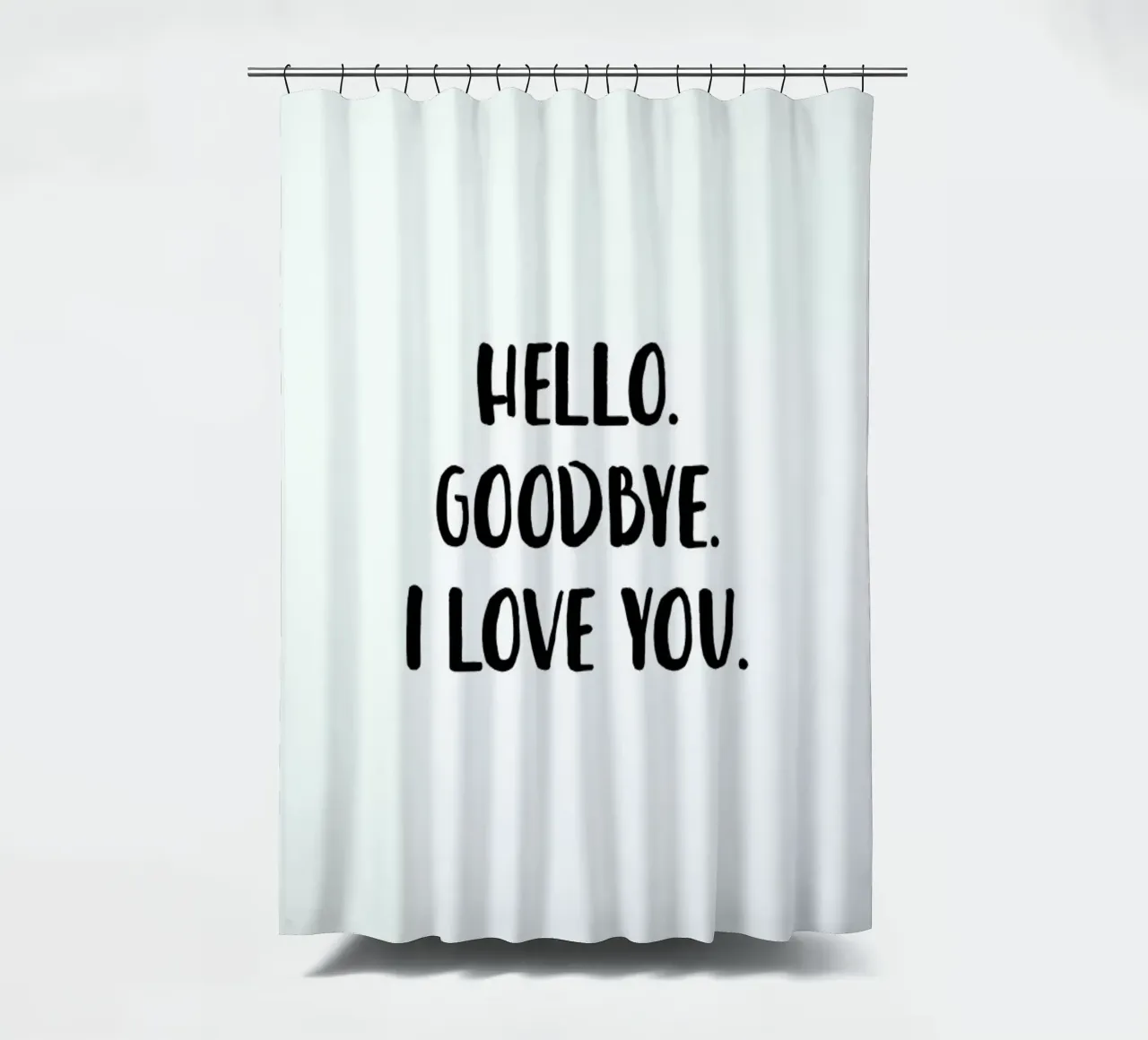 Hello Goodbye tenda da doccia da daylight design studio