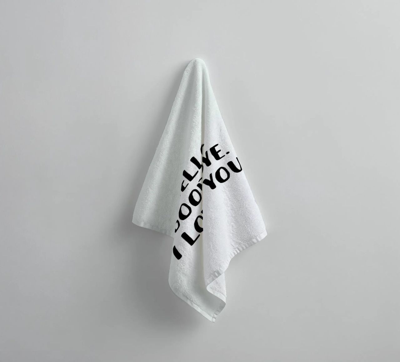 Hello Goodbye asciugamano da bagno da daylight design studio