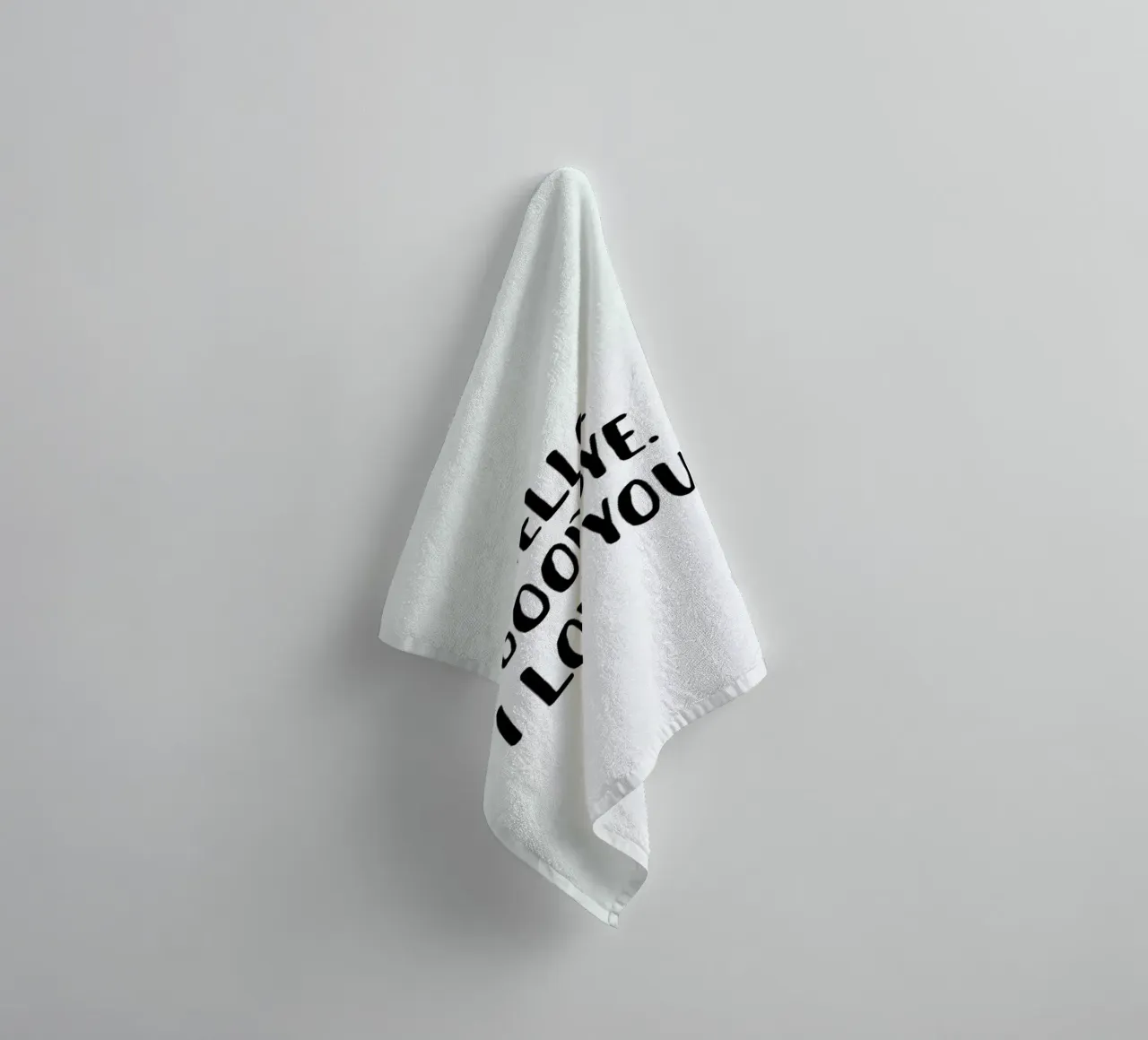 Hello Goodbye asciugamano da bagno da daylight design studio