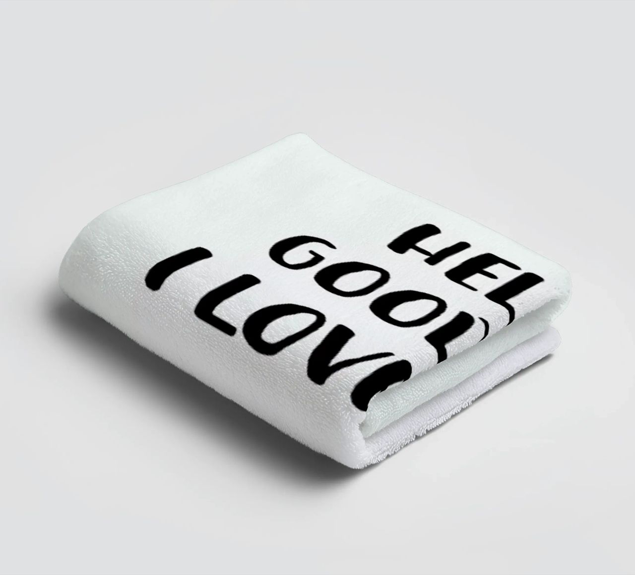Hello Goodbye asciugamano da bagno da daylight design studio