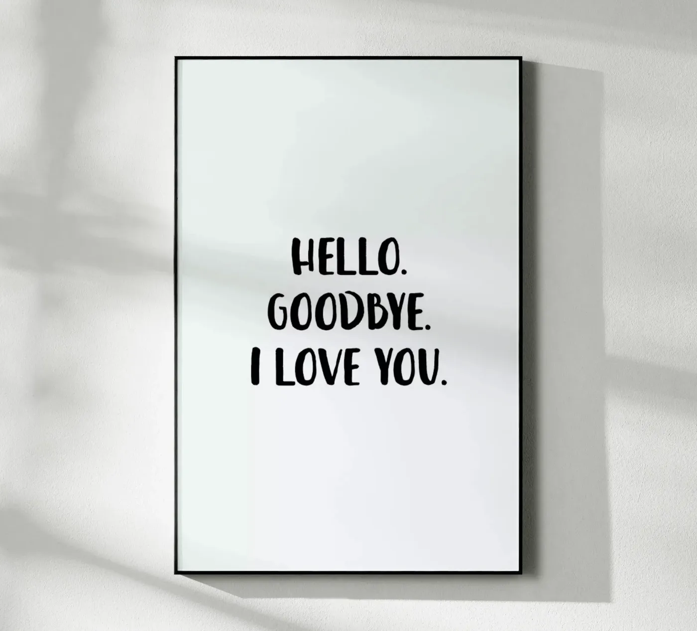 Hello Goodbye plexiglass da daylight design studio