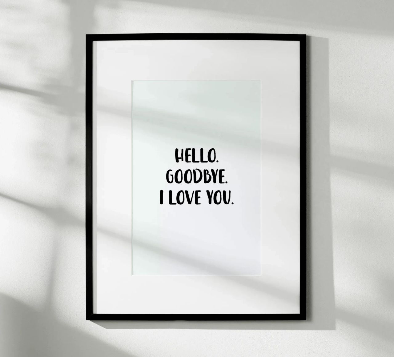 Hello Goodbye carta hahnemühle da daylight design studio