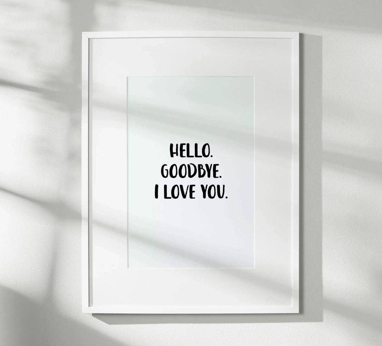 Hello Goodbye carta hahnemühle da daylight design studio