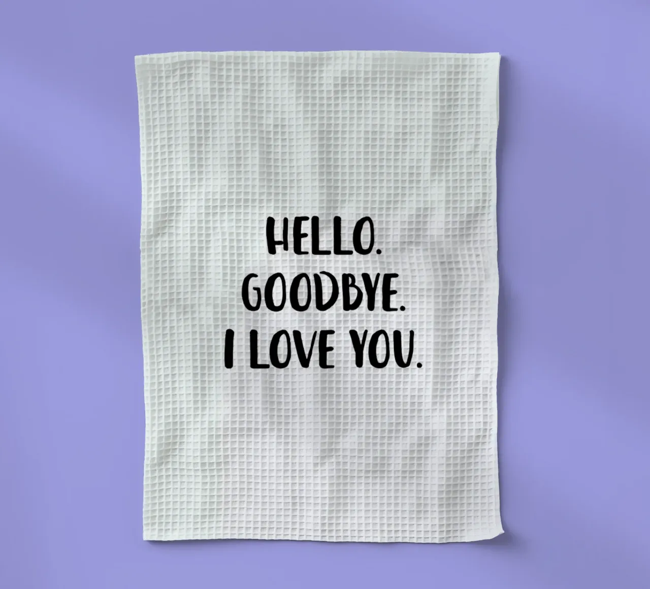 Hello Goodbye canovaccio da cucina da daylight design studio