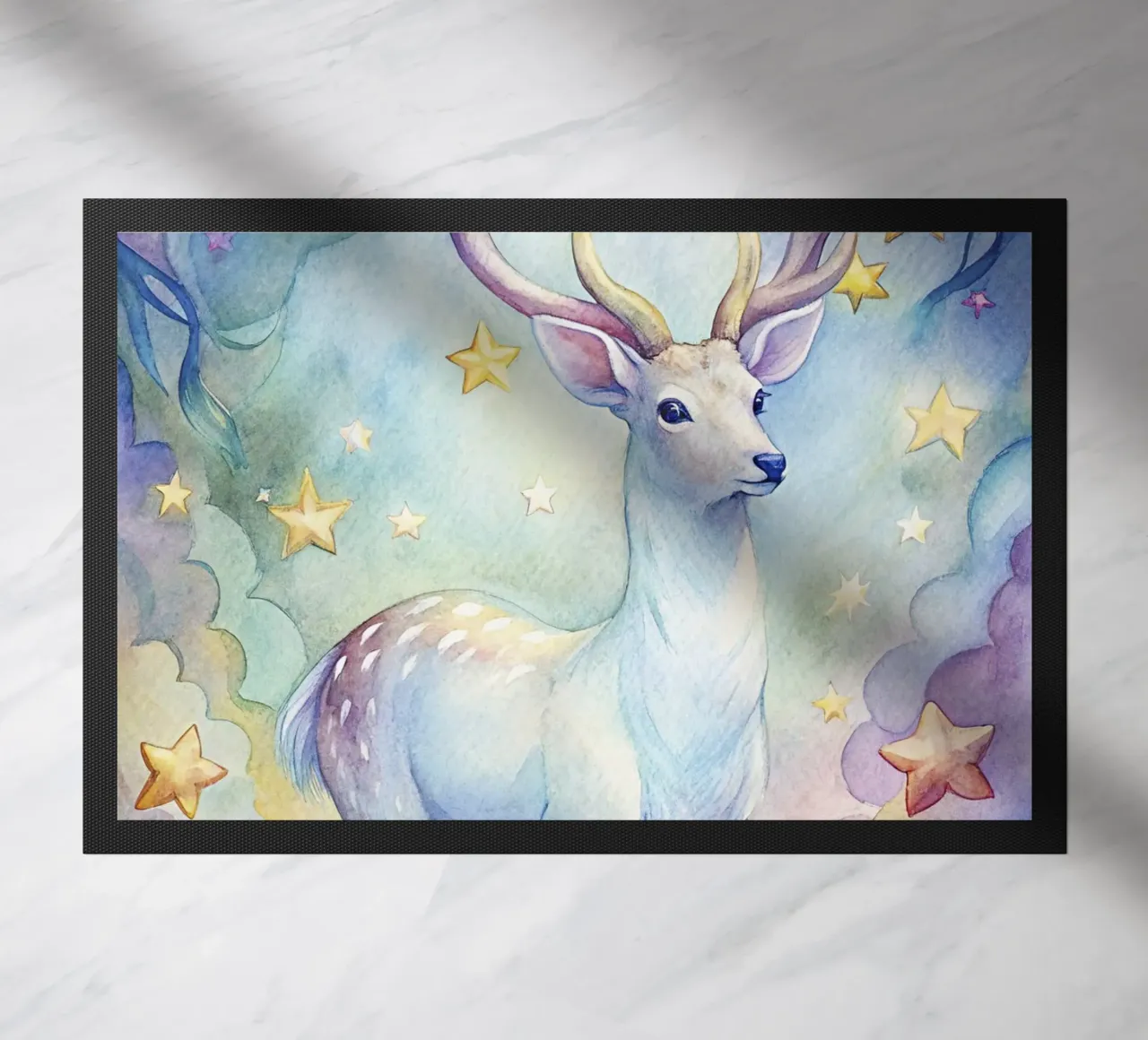 Cervo in acquerello zerbino da 🎁 ARTVI-SHOP
