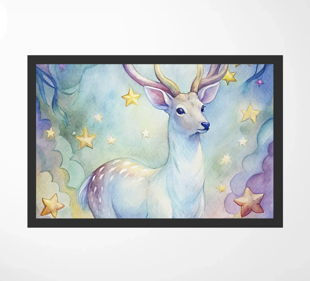 Cervo in acquerello zerbino da 🎁 ARTVI-SHOP