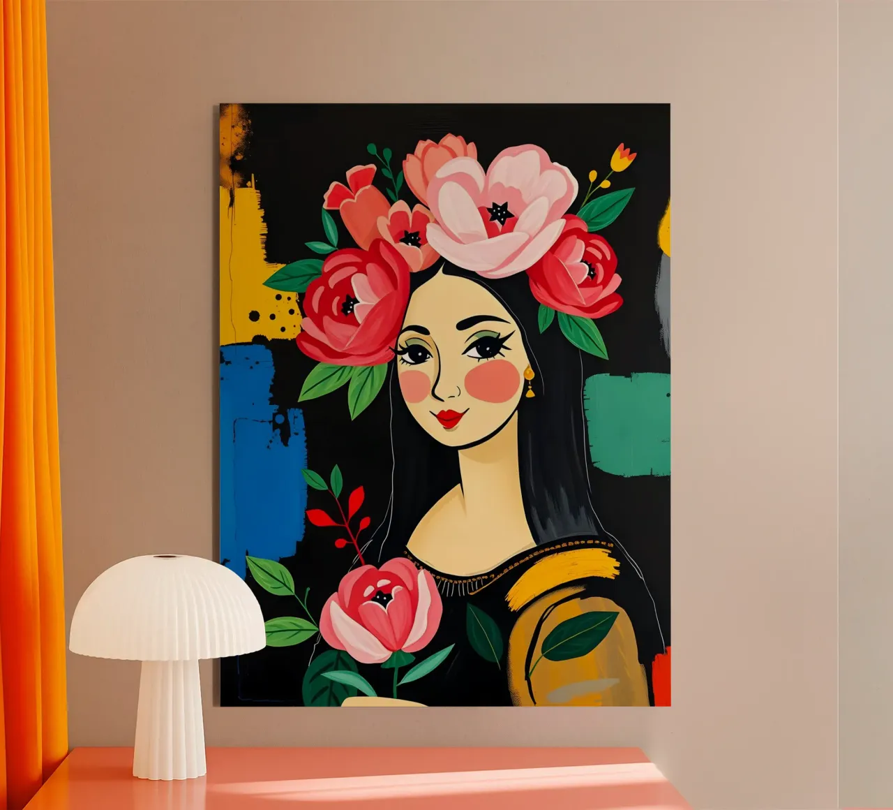 MONA LISA alluminio dibond da ARTOMATIC