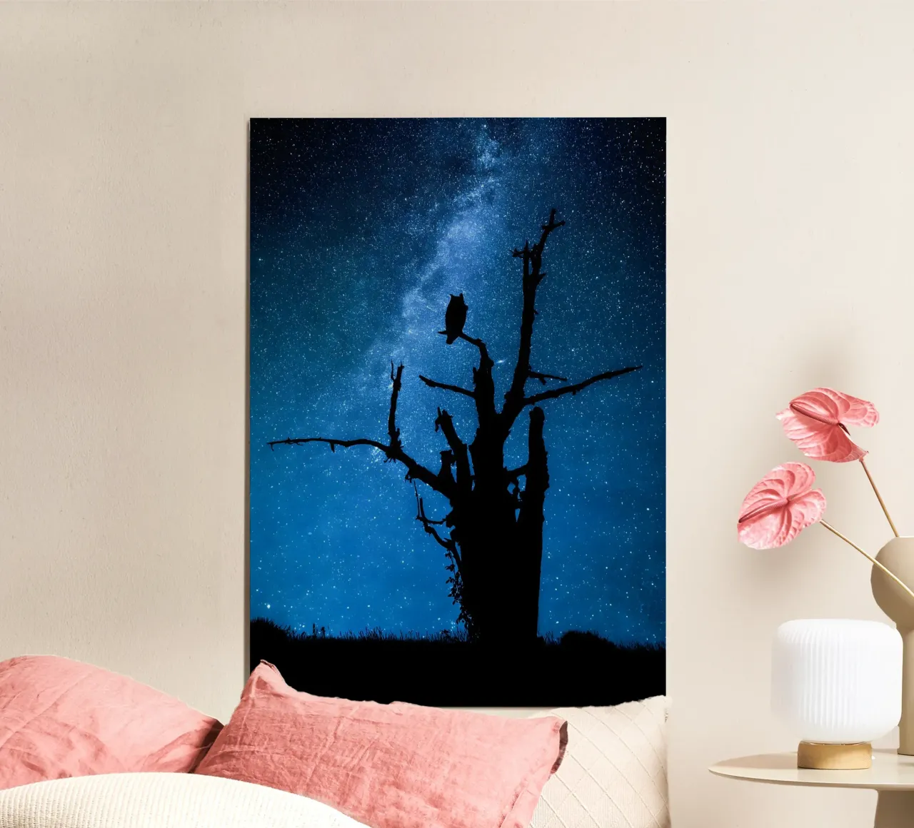 La Grande Nebulosa di Orione poster con telaio in alluminio da Ary