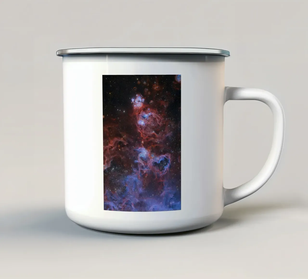 Galassia di Andromeda tazza in smalto da Ary