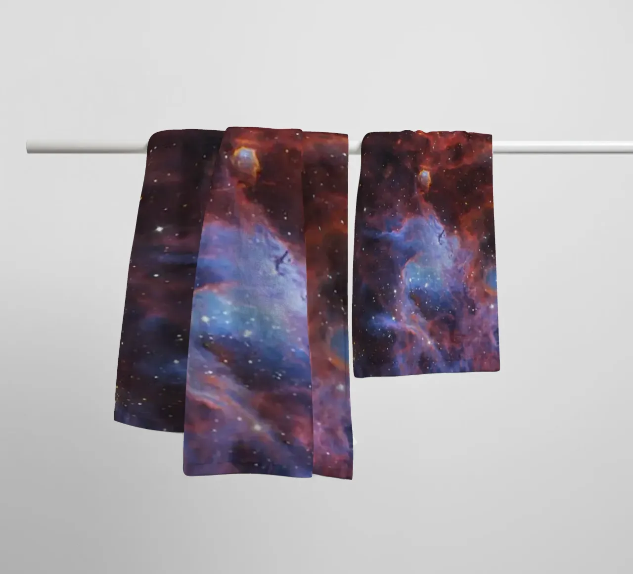 Galassia di Andromeda asciugamano da bagno da Ary